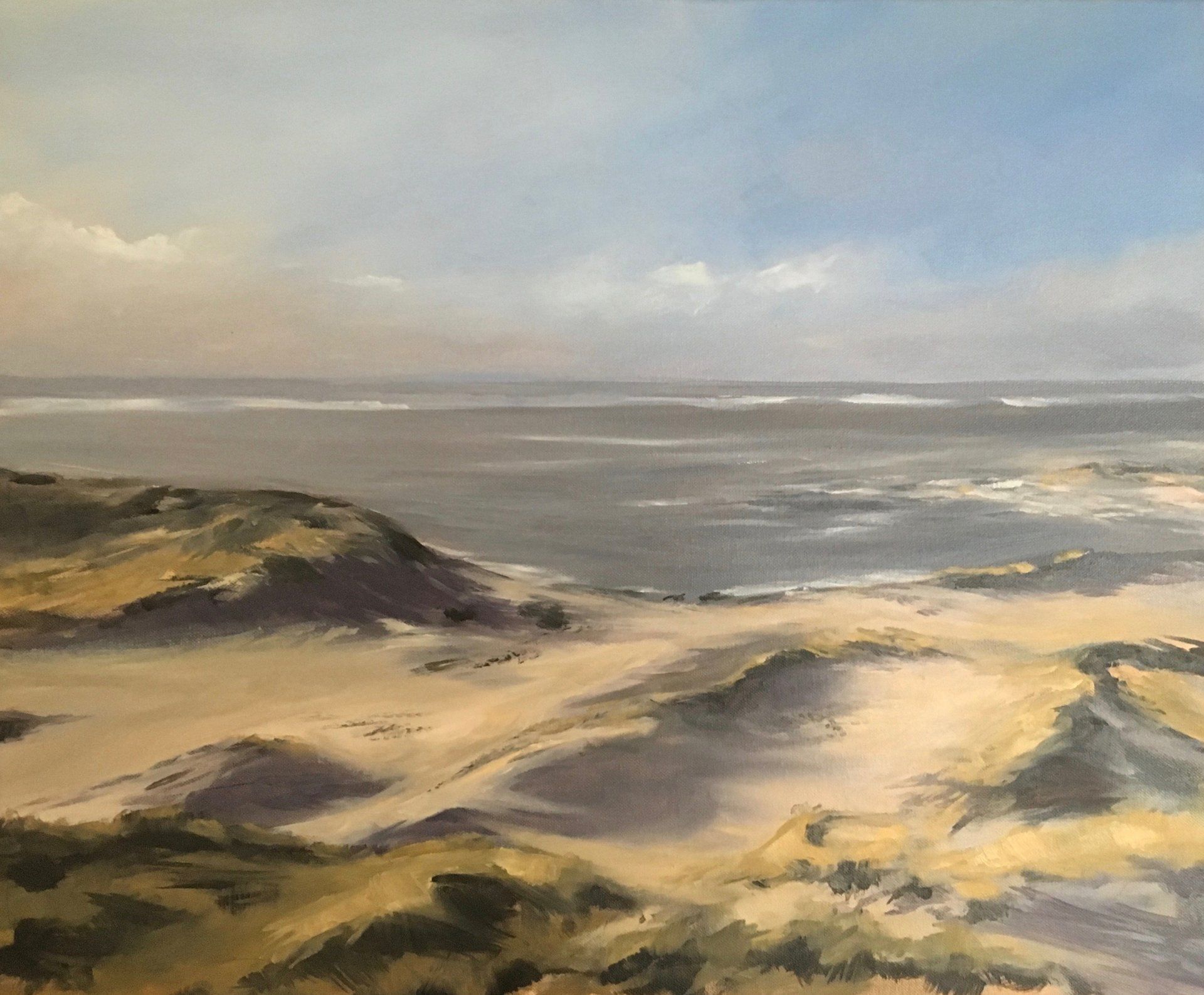 Nordseedünen – Öl, 2017 (50x60cm) Nordseedünen – Öl, 2017 (50x60cm)