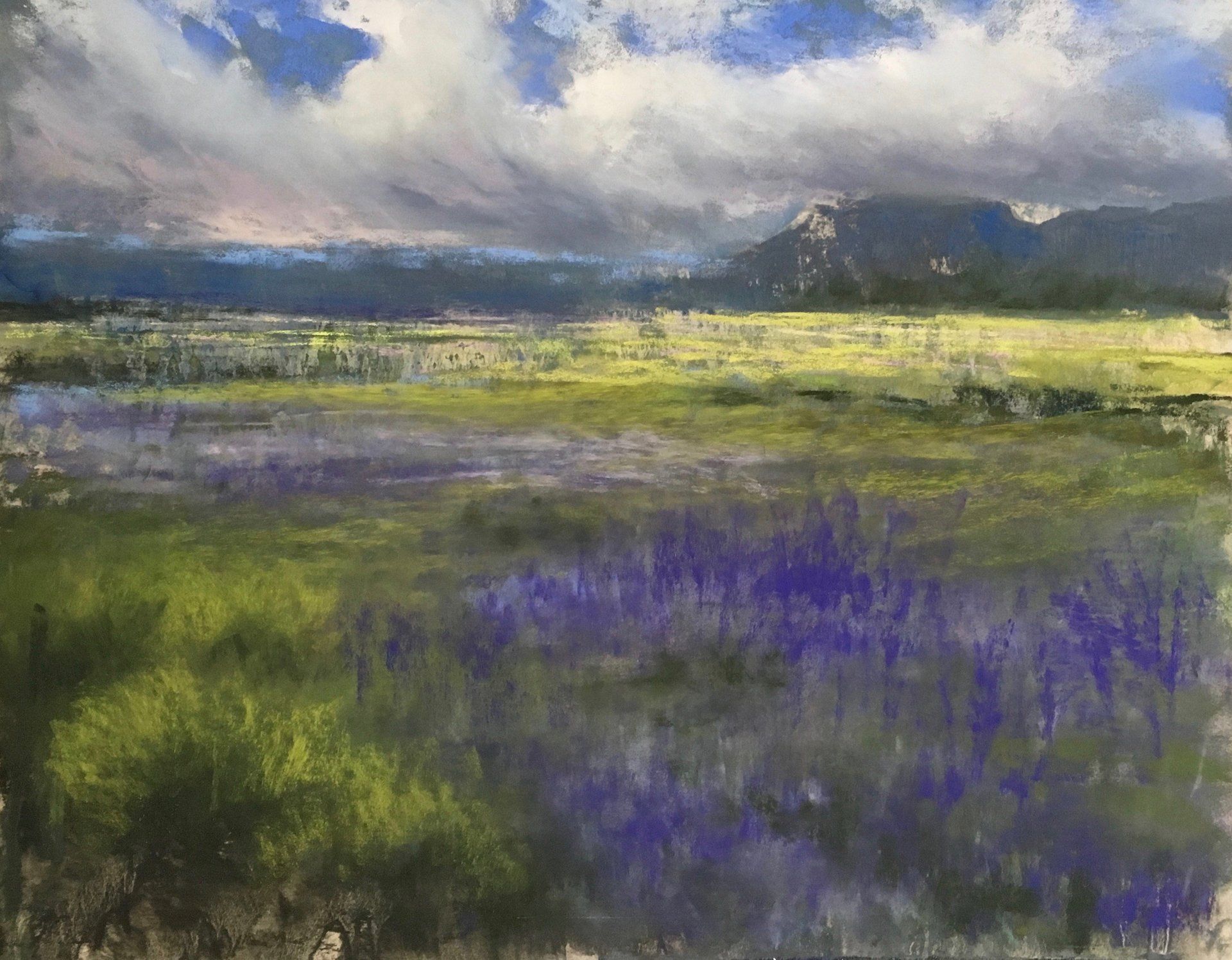 Passing by – Pastell, 2017 (30x40cm) Passing by – Pastell, 2017 (30x40cm)