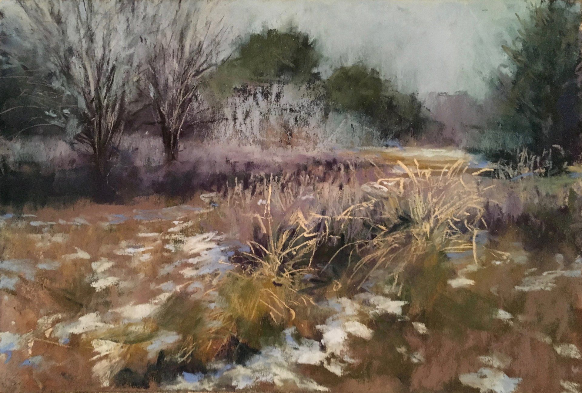 Rückzug – Pastell, 2017 (20x30cm) Rückzug – Pastell, 2017 (20x30cm)