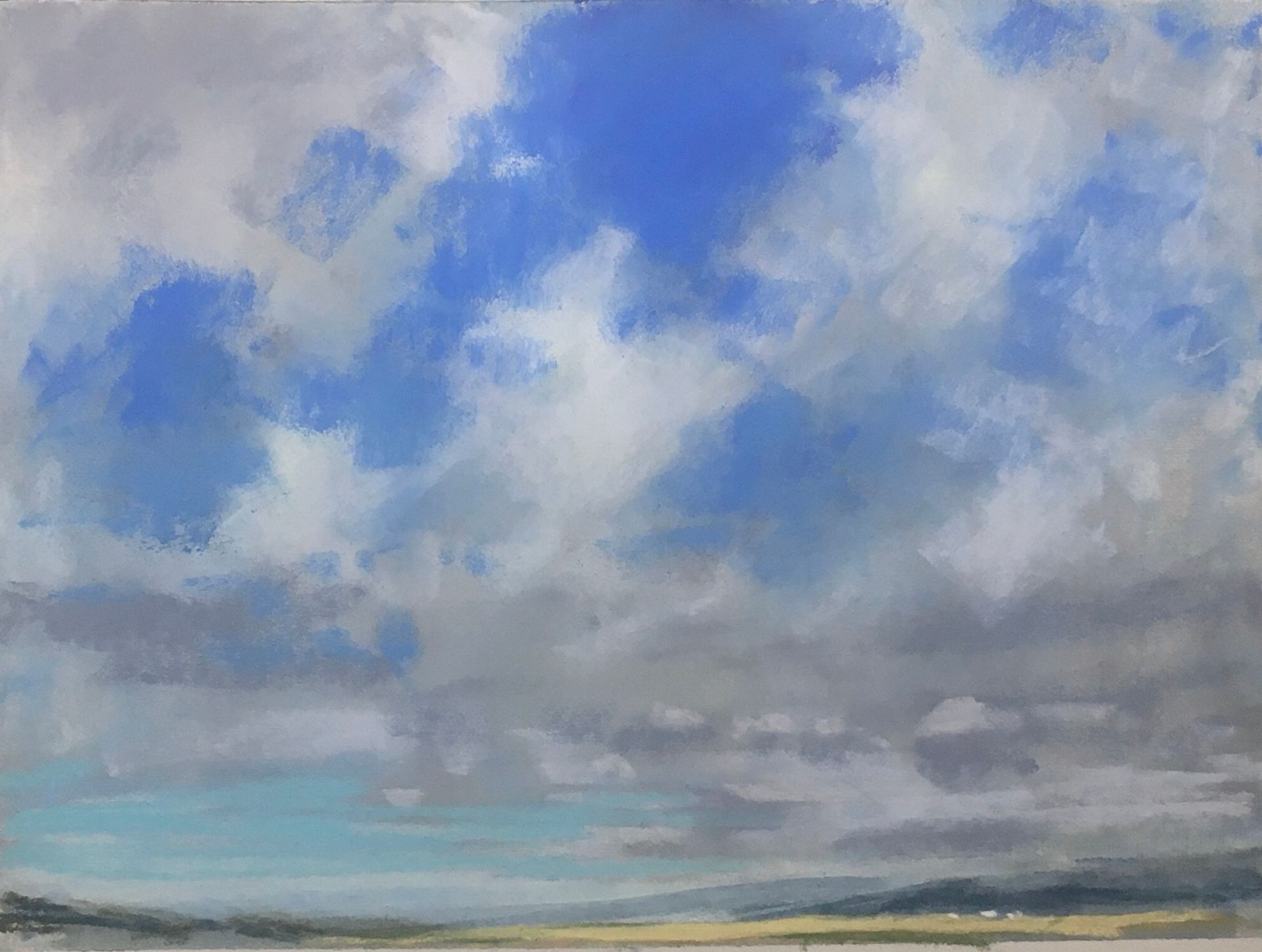 Sky Study - Pastell, 24x32cm (2023) Sky Study - Pastell, 24x32cm (2023)