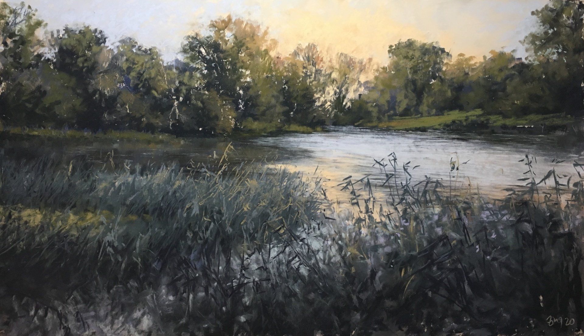 Something good comes with the bad - Pastell, 40x68cm (2020) Something good comes with the bad - Pastell, 40x68cm (2020)