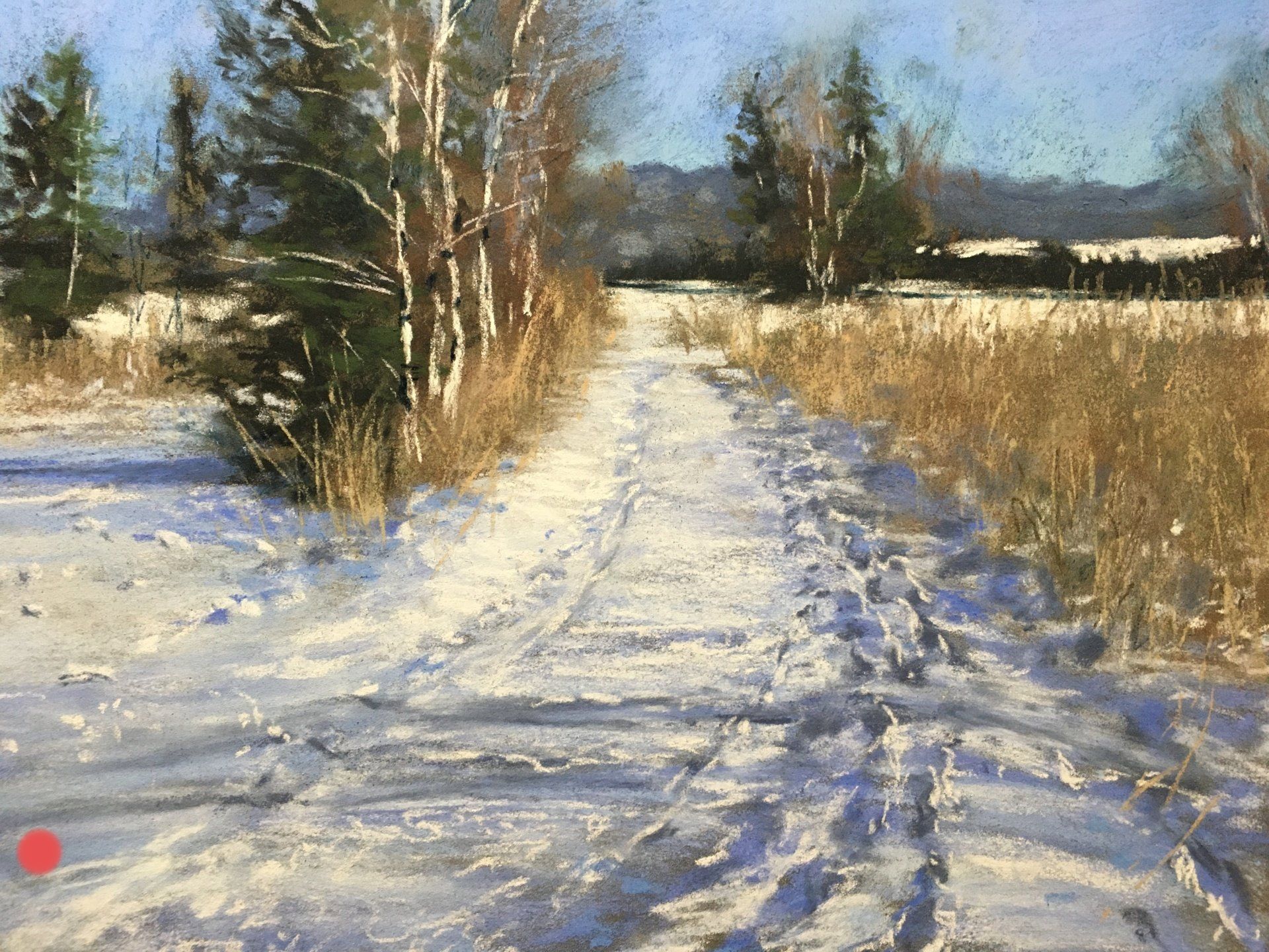 Spuren - Pastell, 25x32cm (2022) Spuren - Pastell, 25x32cm (2022)