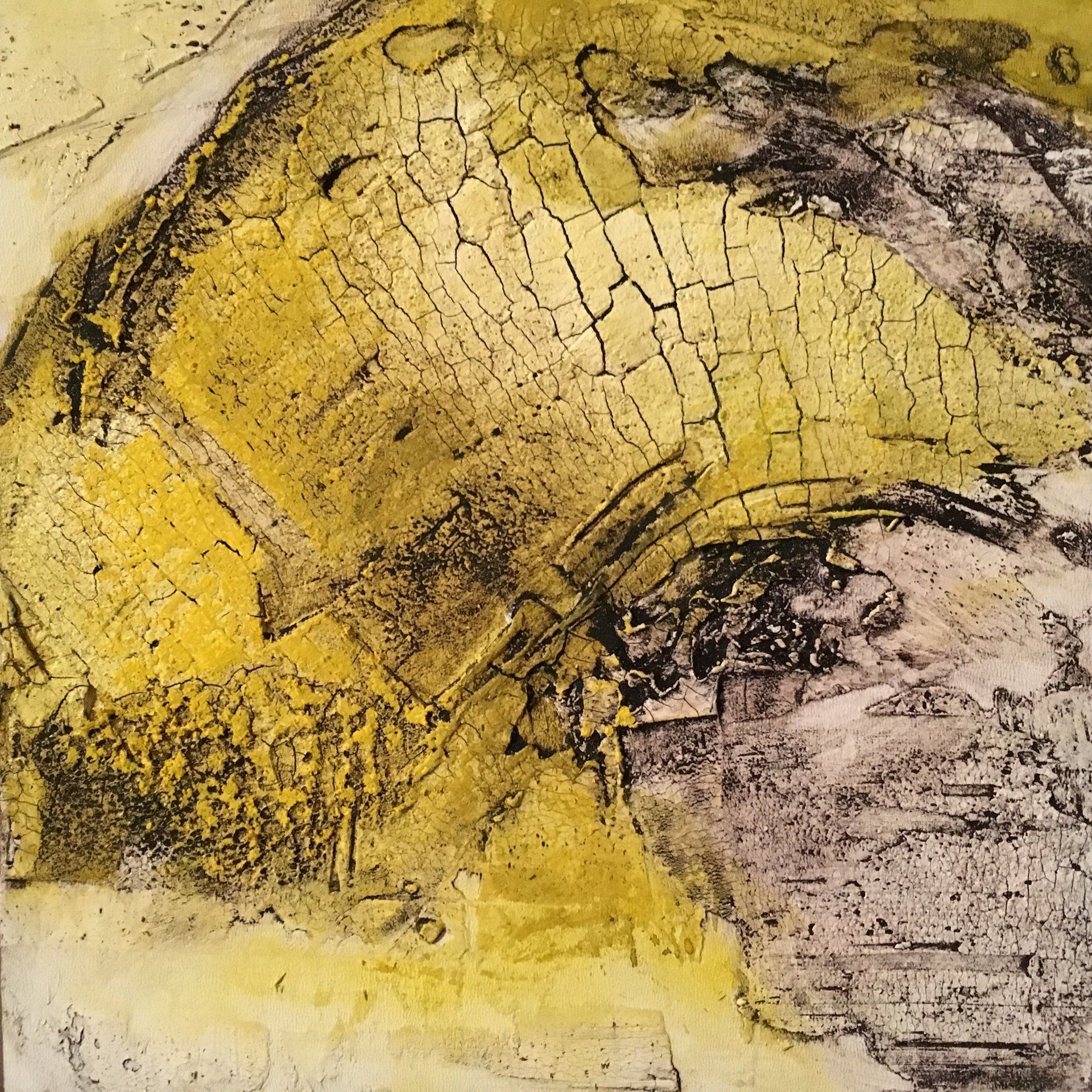 Vegetation I – Mischtechnik, 2017 (15x15cm) Vegetation I – Mischtechnik, 2017 (15x15cm)