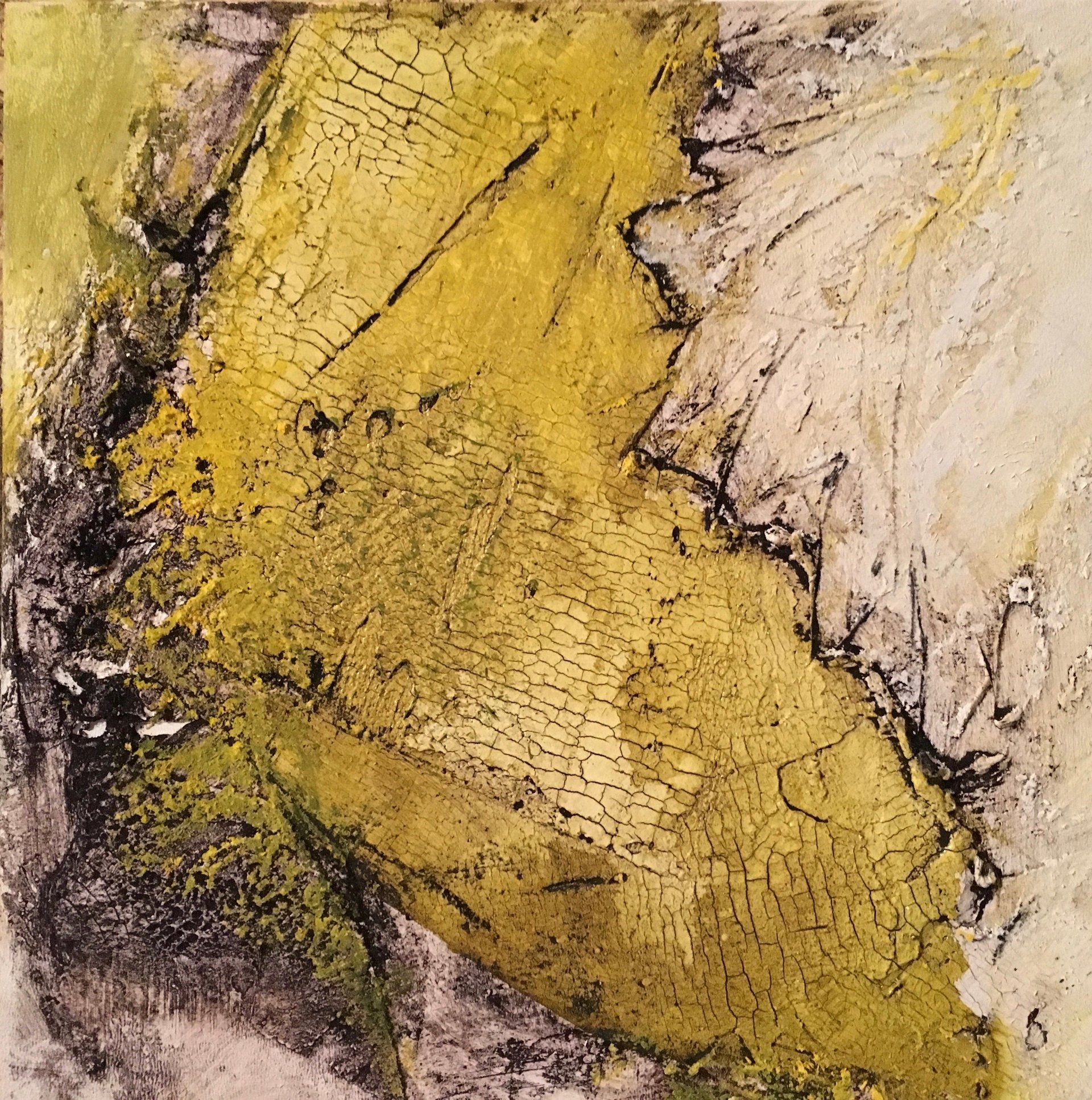 Vegetation II – Mischtechnik, 2017 (15x15cm) Vegetation II – Mischtechnik, 2017 (15x15cm)