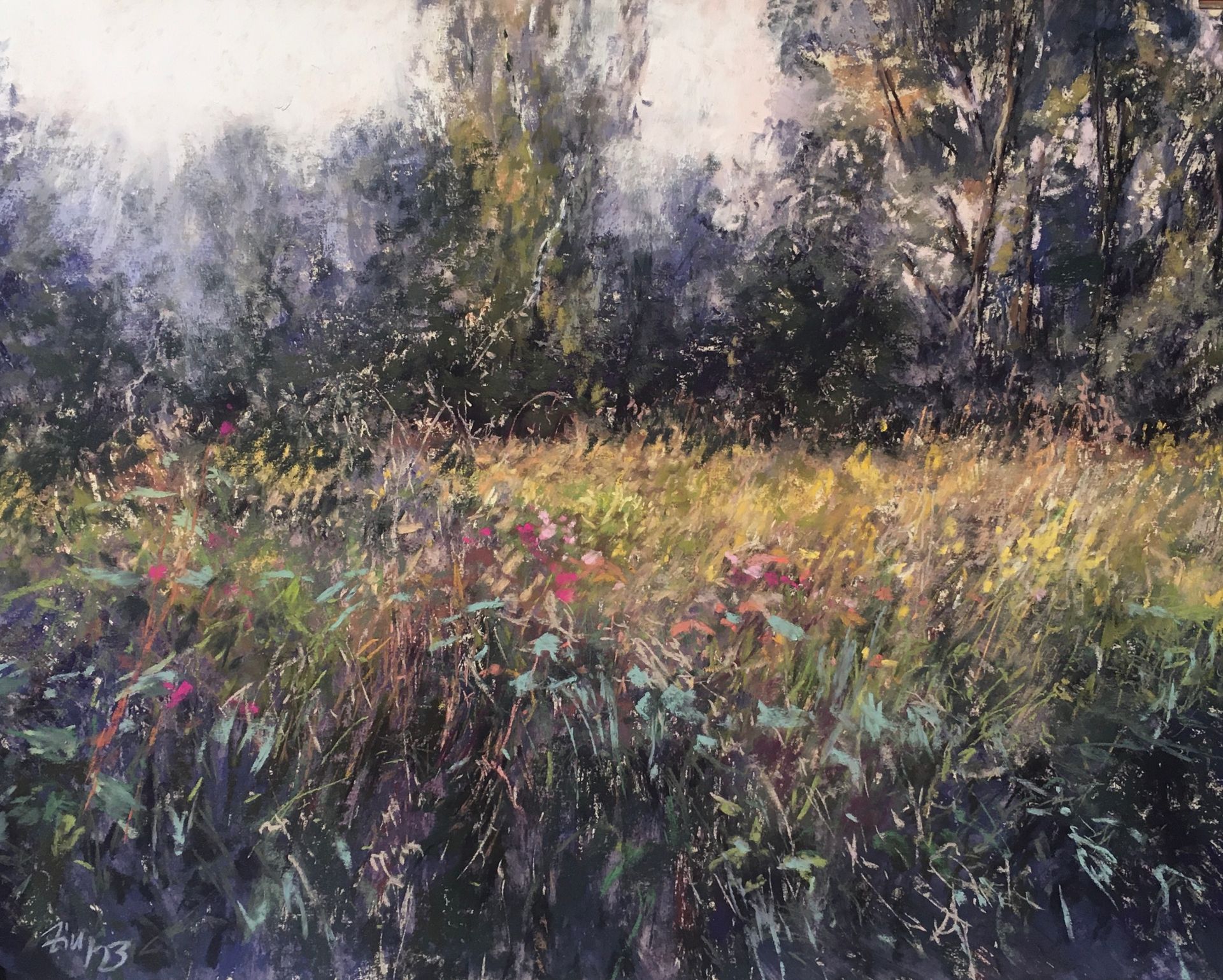 Wilderness - Pastell, 38x50cm (2023) Wilderness - Pastell, 38x50cm (2023)