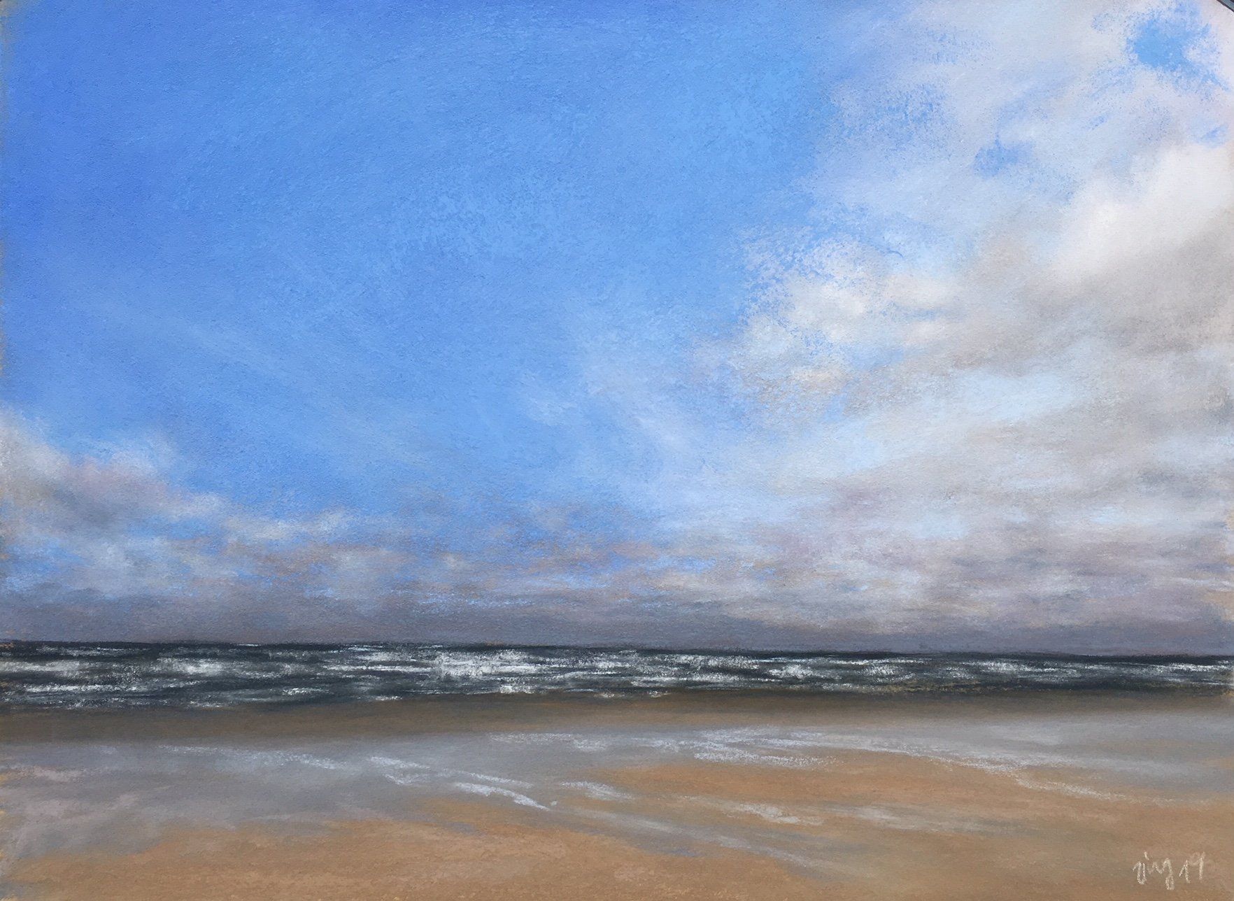 Wolken - Pastell, 30x40cm (2019) Wolken - Pastell, 30x40cm (2019)