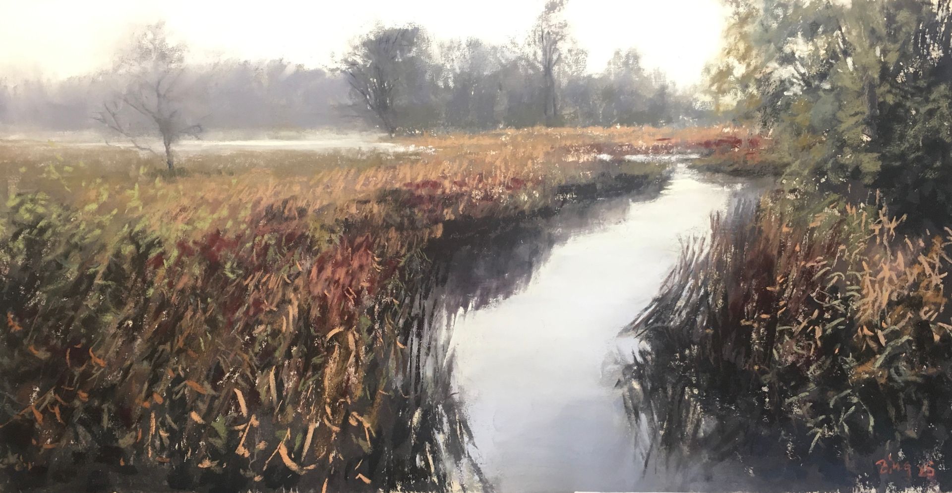 Fading too soon - Pastell, ca. 30x55cm (2025) Fading too soon - Pastell, ca. 30x55cm (2025)