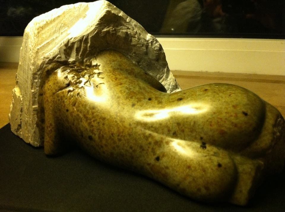 Versehrt - Speckstein, 2015 (ca. 20 cm) Versehrt - Speckstein, 2015 (ca. 20 cm)