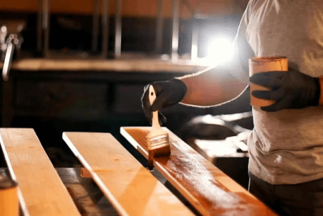 Wood painting and sealants