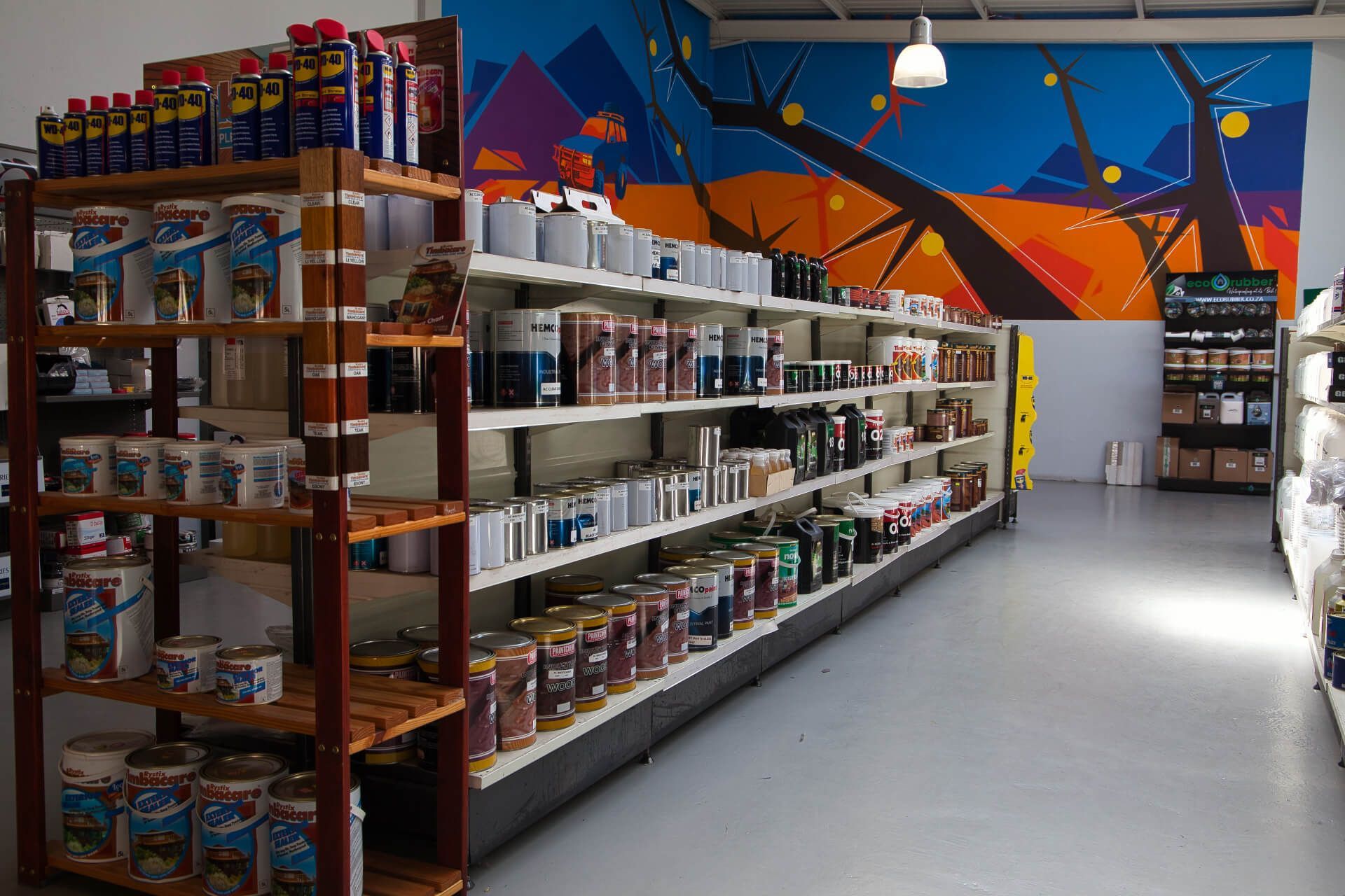 Selection and wood finish and sealers