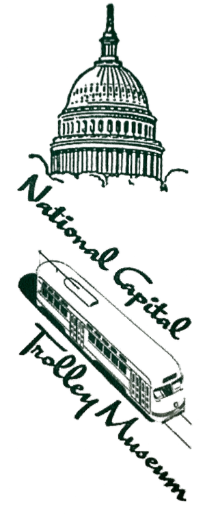 The National Capital Trolley Museum Logo with text.