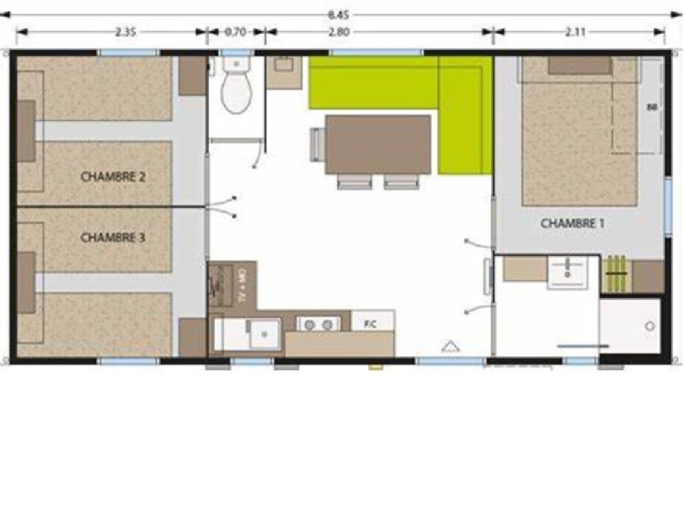 la photo du mobil home est avenir