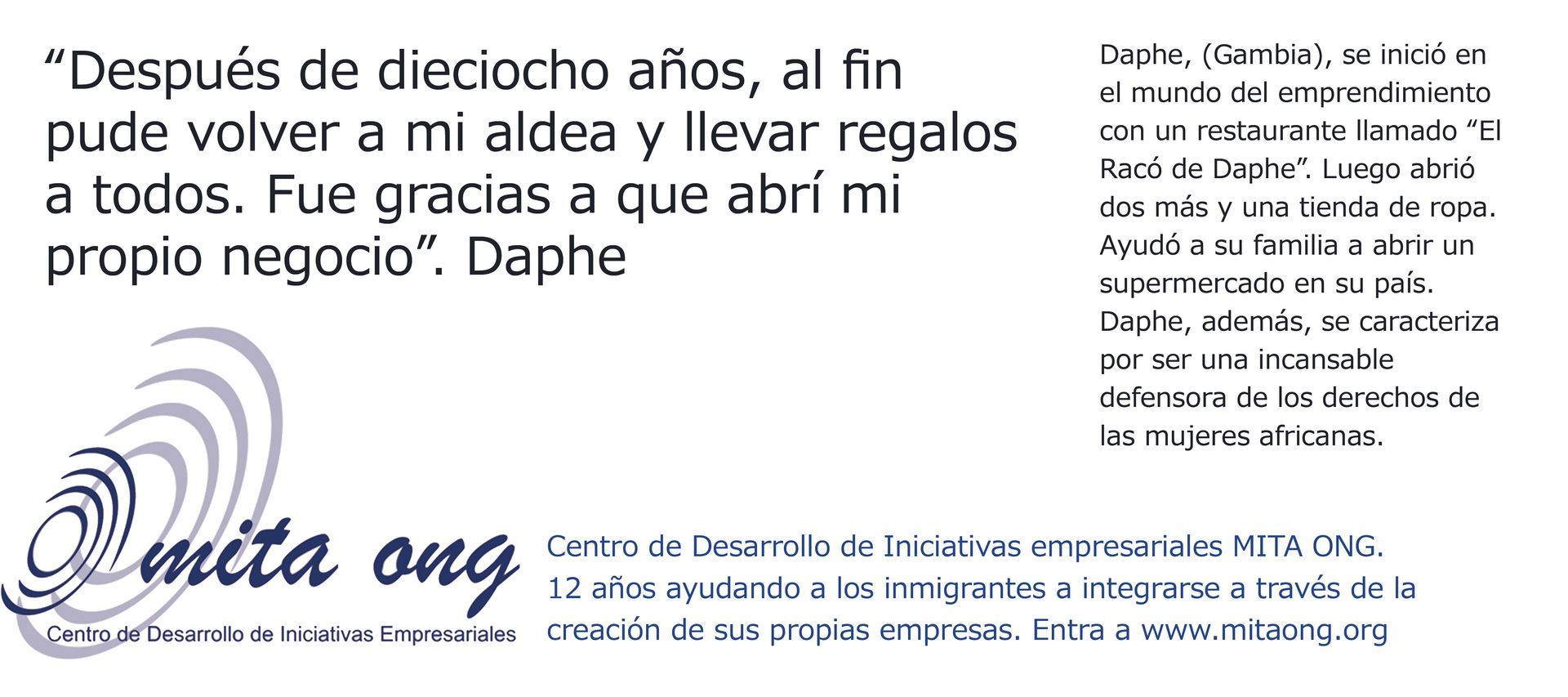 Testimonio Daphe