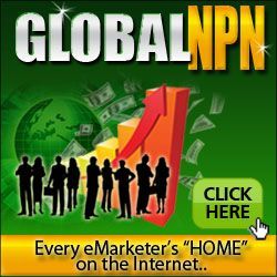 GlobalNPN banner promoting its use for eMarketers.