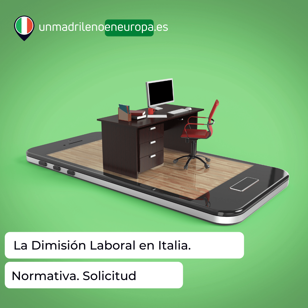 La dimisión laboral en Italia. Normativa