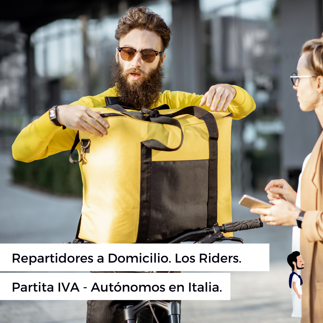 Si eres un RIDER y tienes dudas ¡Haz clic! repartidor-autonomo-italia