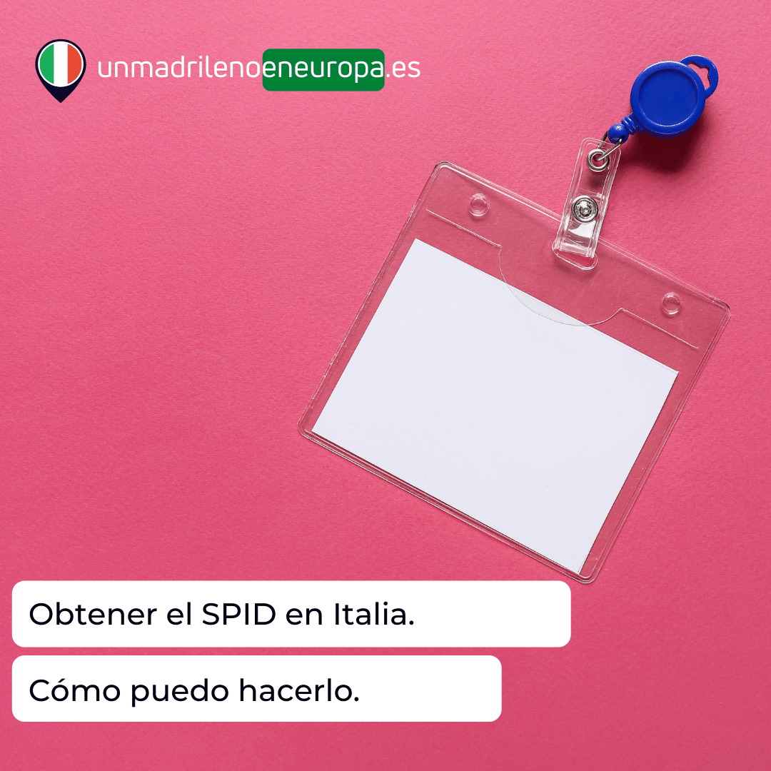 Obtener SPID Italia