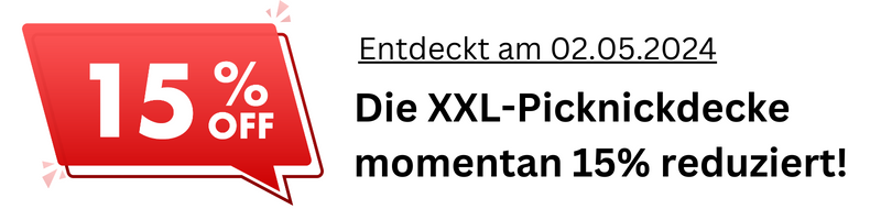 Picknickdecke reduziert Picknickdecke reduziert