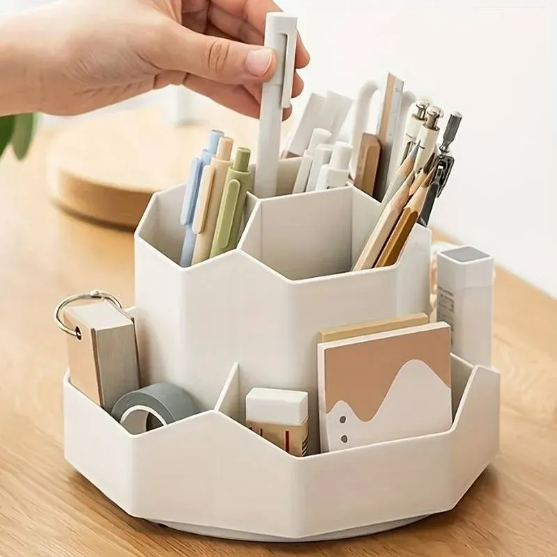 Drehbarer Stiftehalter, Schreibtisch Organizer Drehbarer Stiftehalter, Schreibtisch Organizer