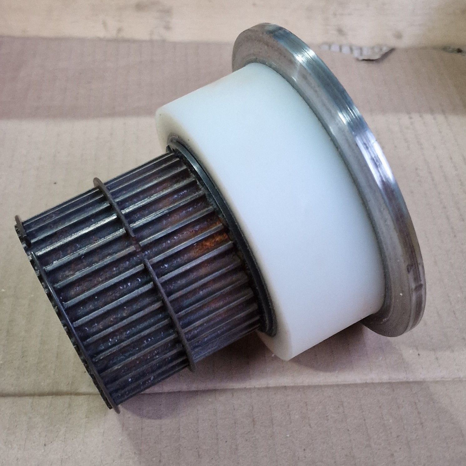 Skid Förderrolle mit frischer VULKOLLAN® Beschichtung