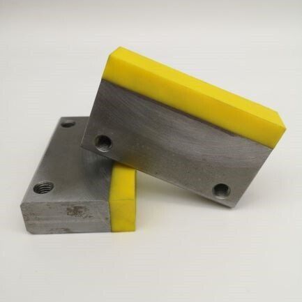 PU Beschichtung 95°ShA gelb, Stahlnocken für Stahl-Spaltbetrieb, Hess BSH