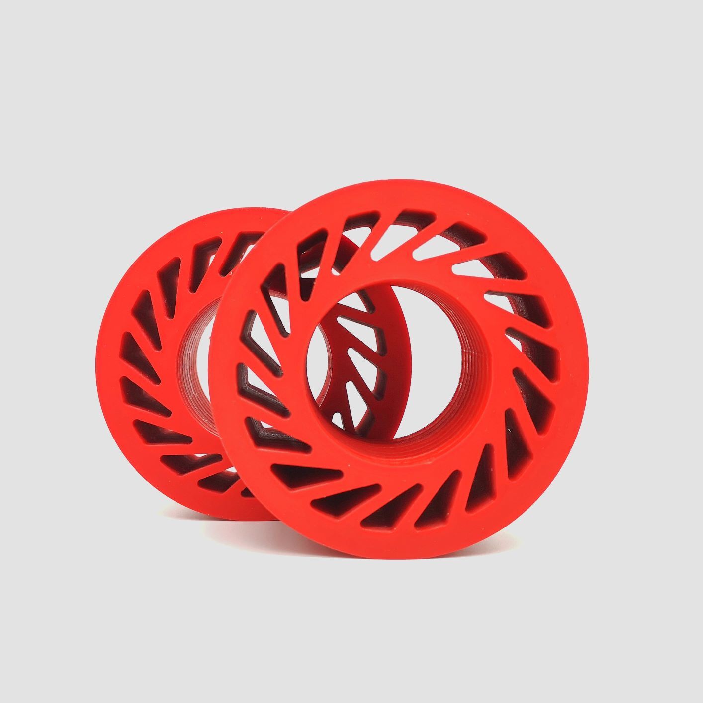 NoCrush Rollen aus PU für die Wellpappe Industrie mit Passbohrung für Welle (individuelle Ausführungen möglich)