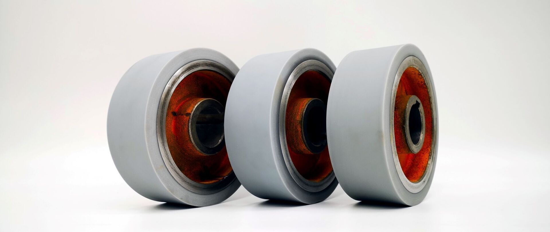 Polyurethan Vorschubrollen für Hobel und Fräsen, Neubeschichtung Polyurethan Vorschubrollen für Hobel und Fräsen, Neubeschichtung