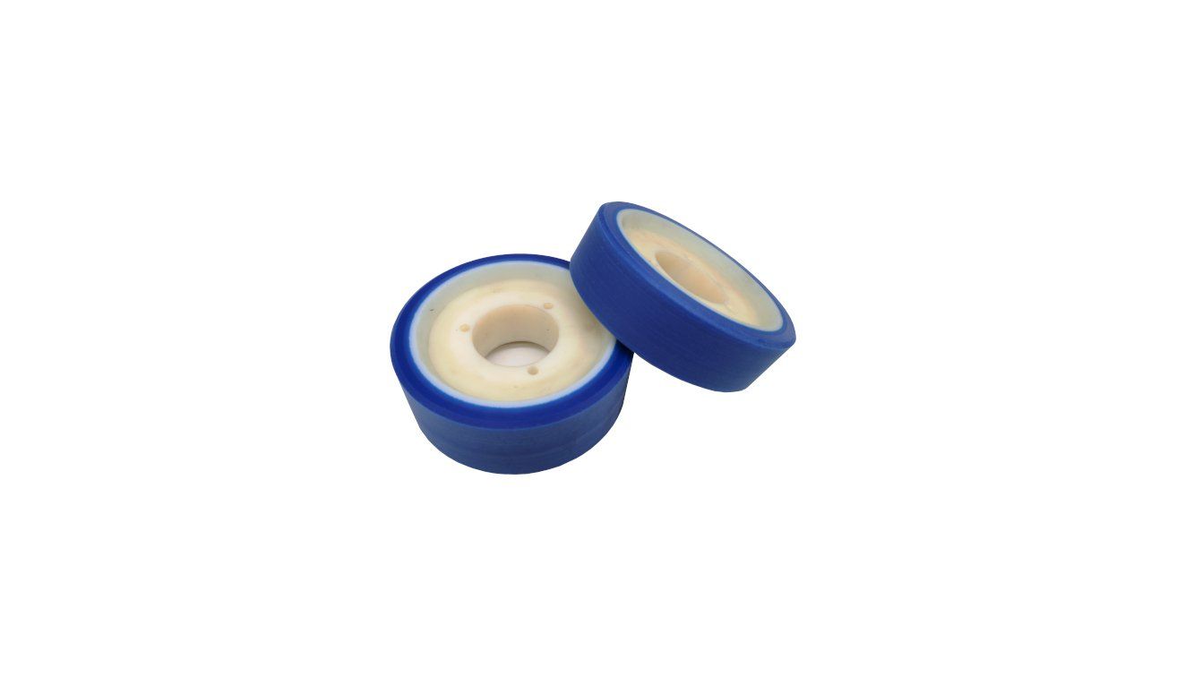 Führungs- und Vorschubrollen (Kunststoffkern mit PU Beschichtung 85°ShA)