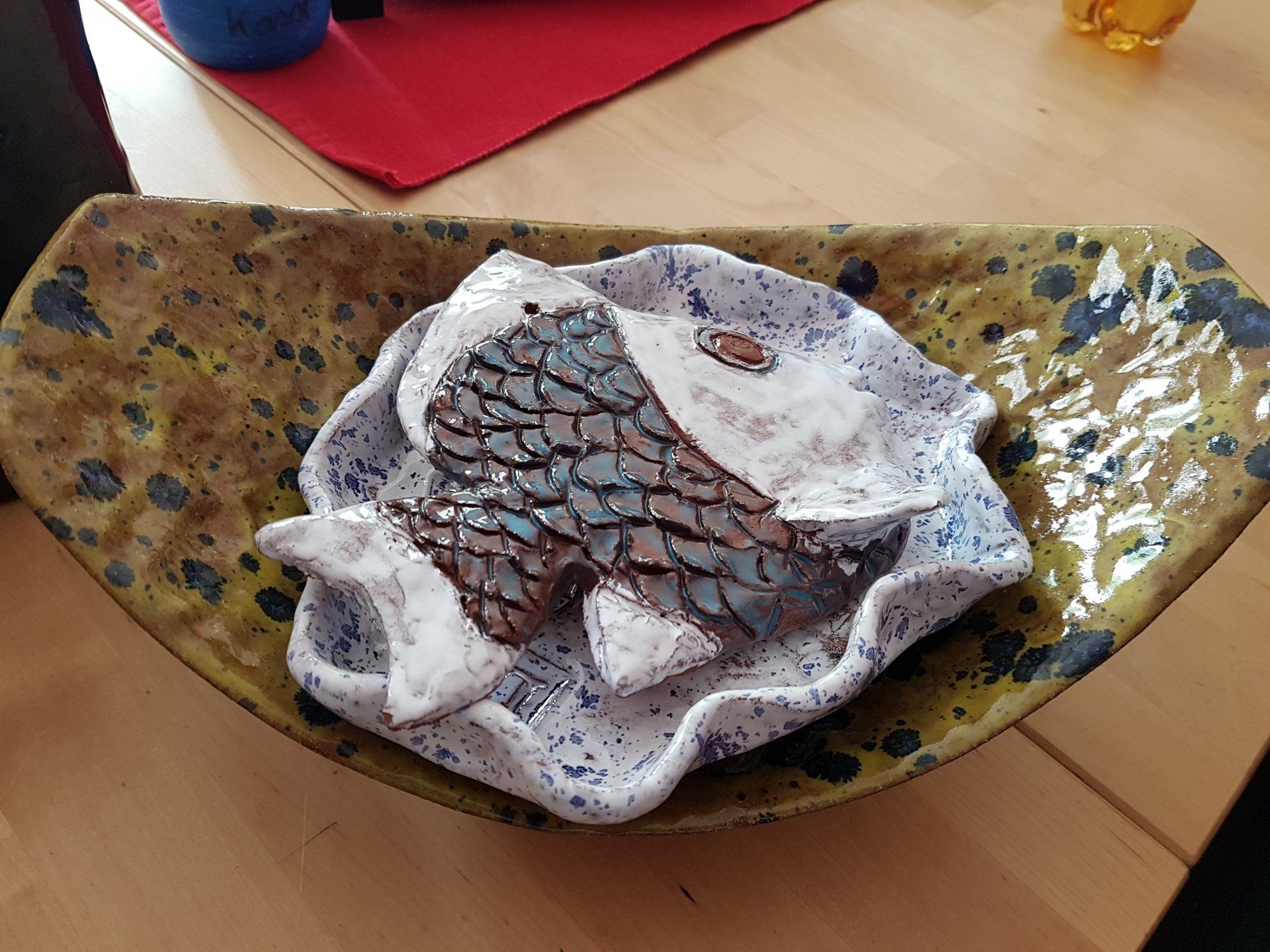 #TöpfernbeiTüpfel #FischefürdieWand