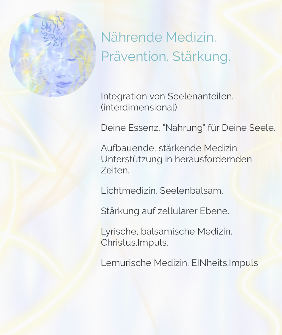 Nährender Seelenbalsam.