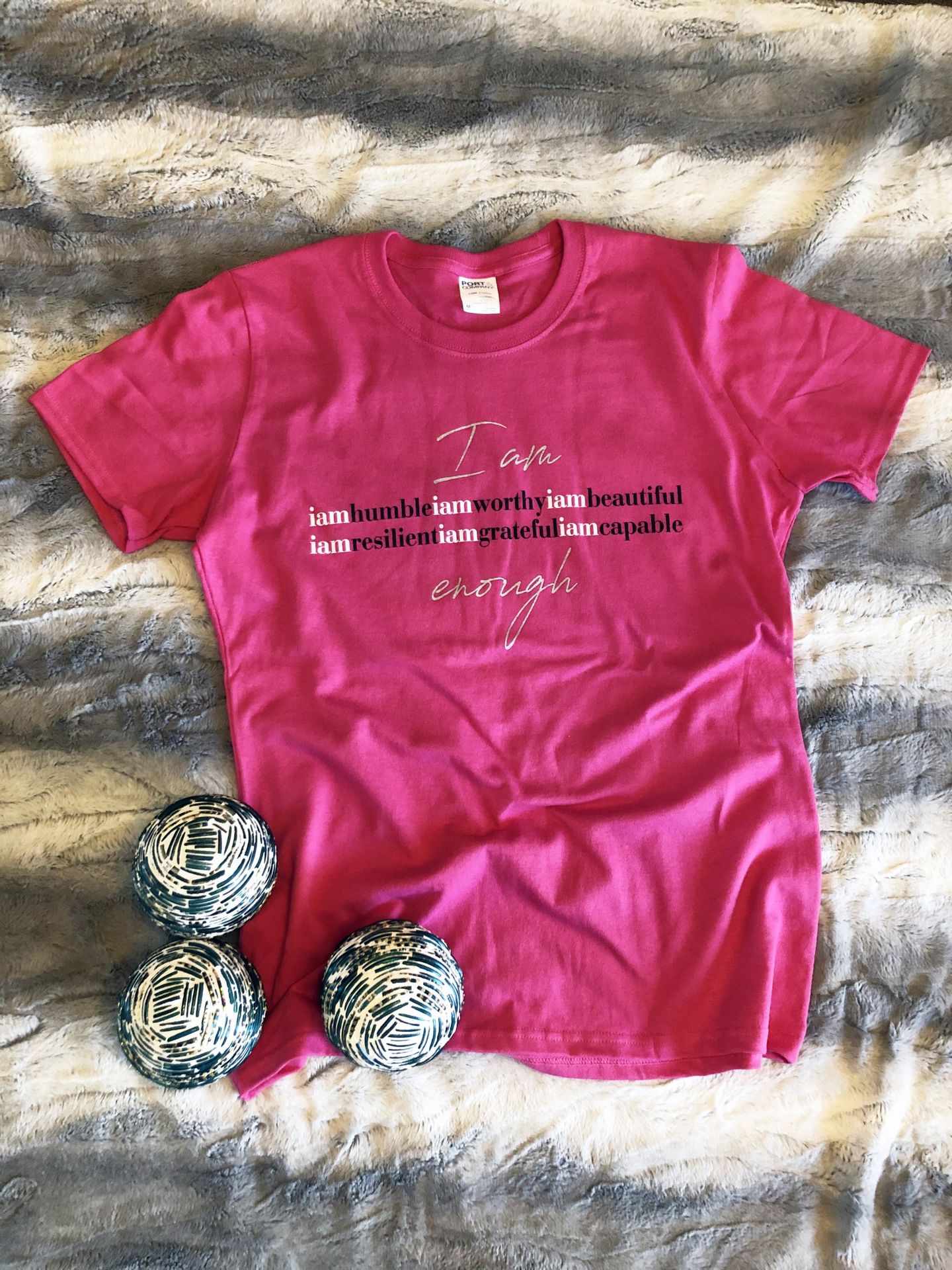 Available in Md, Lg, Xl FUSCIA/PINK women's tee,