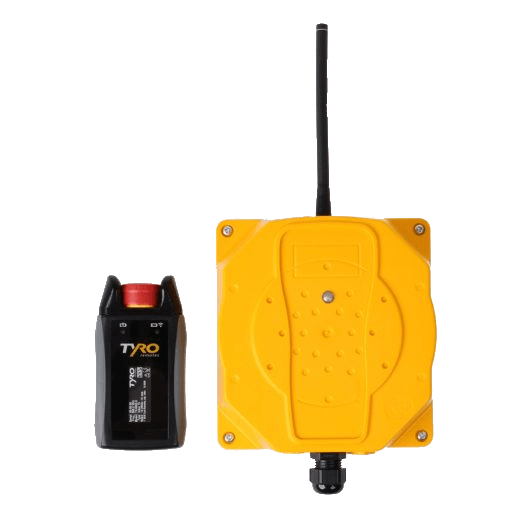 Tyro Remotes, Tyro, remotes, Tyro Remote, remote, e-stop, Gemini, safe e-stop, Indus, Indus 1s, Wireless, Wireless e-stop, Tyro Remote dealer, Tyro dealer