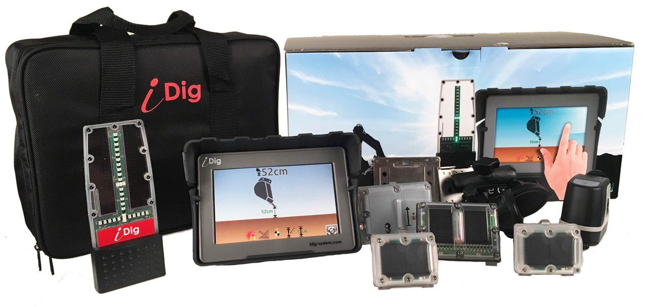 iDig Touch 2D Guidance, iDig, iDig Touch System, Machine Control, 2D Machine Control, 3D Machine Control, Machine Guidance, 2D Machine Guidance, 3D Machine Guidance, 2D, 3D, Grade, Grade Control, Laser, Site Laser, Excavator, Excavator Productivity