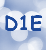 D1E Schriftzug