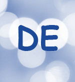 DE Schriftzug