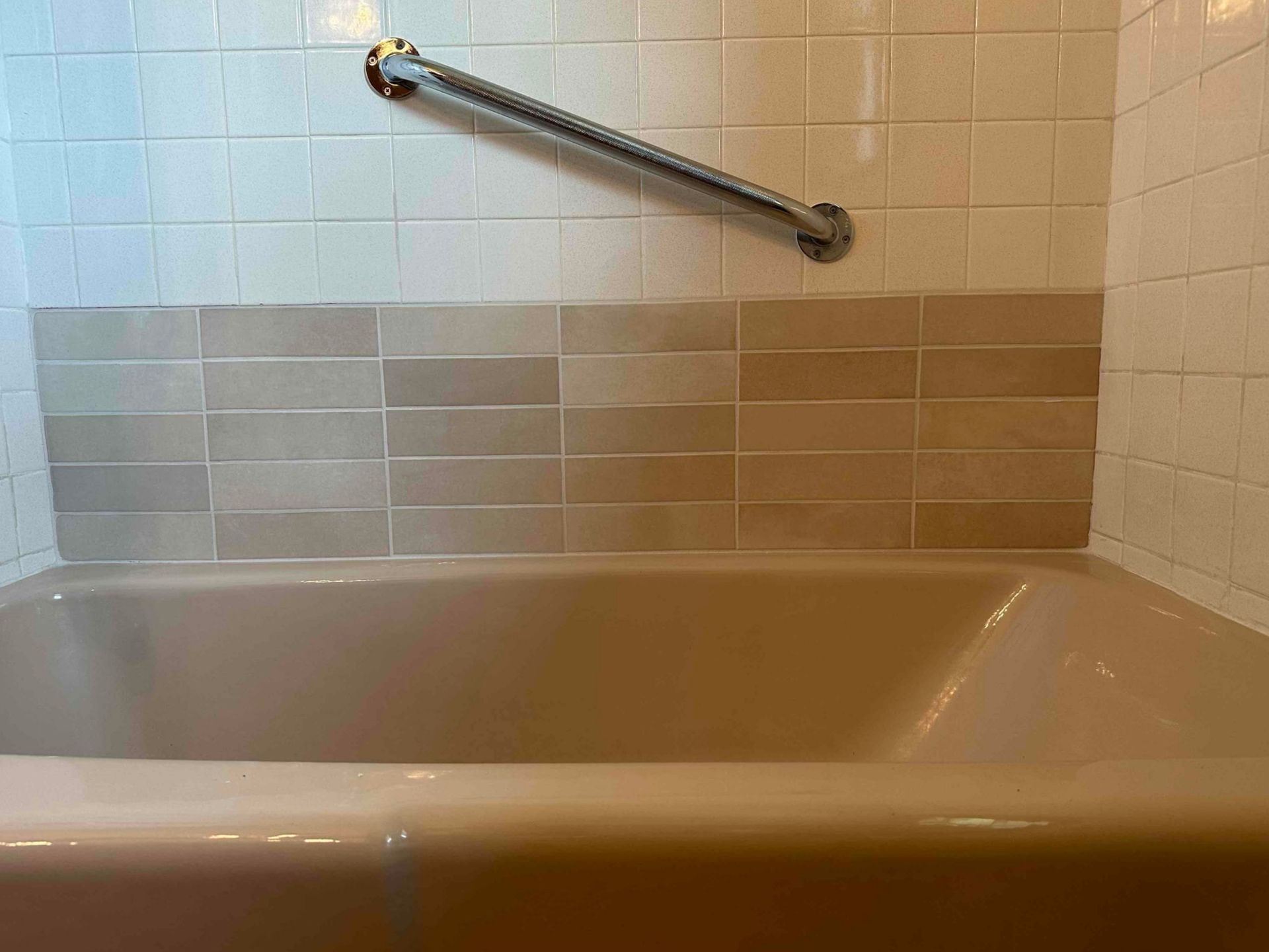 Finished bathroom shower renovation by Kitchen And Bath Remodeling