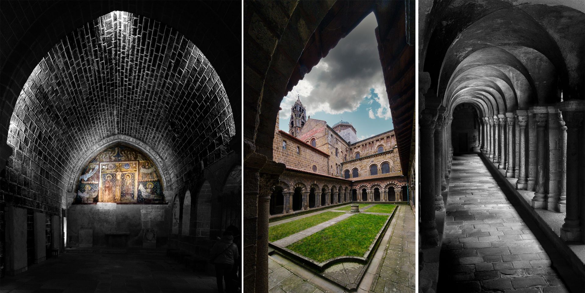 Photographe-Patrimoine mondial Unesco-Le-Puy-En-Velay-Cloitre-Cathédrale