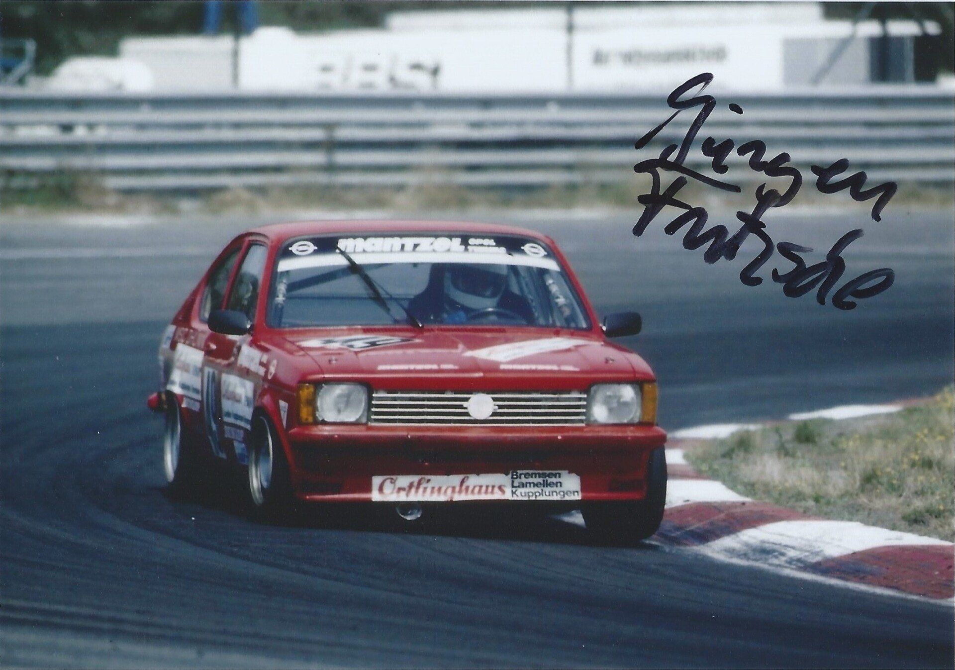 Autogramm Jürgen Fritzsche Opel