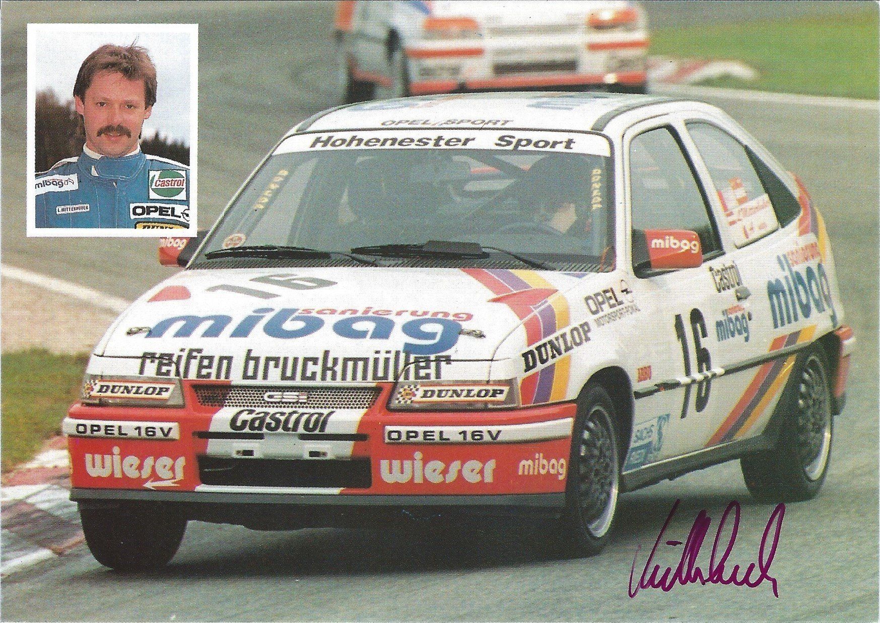 Autogramm Leopold Mitterhuber Opel