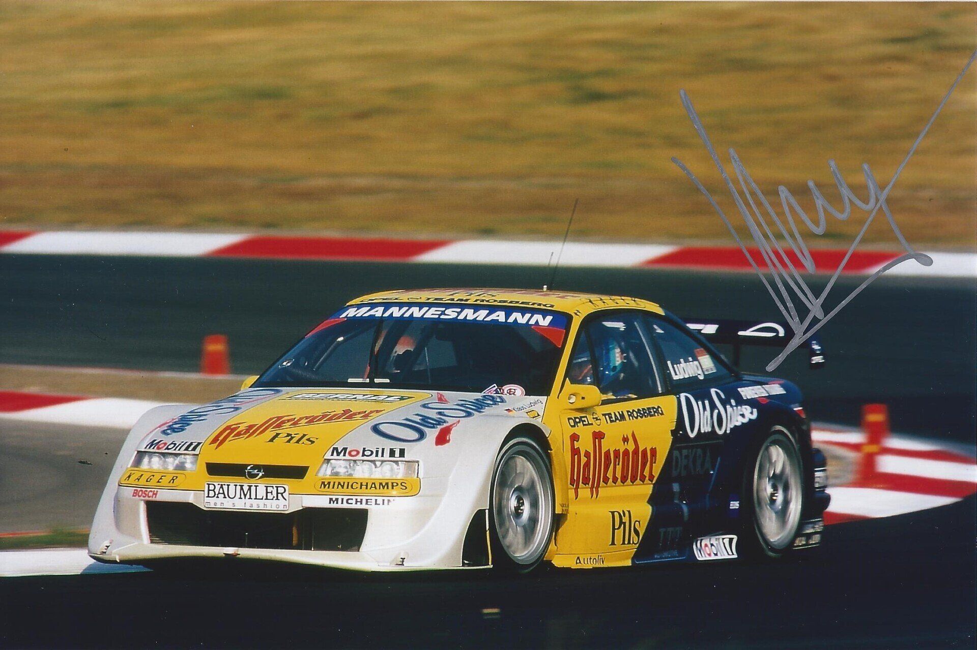 Autogramm Klaus Ludwig Opel