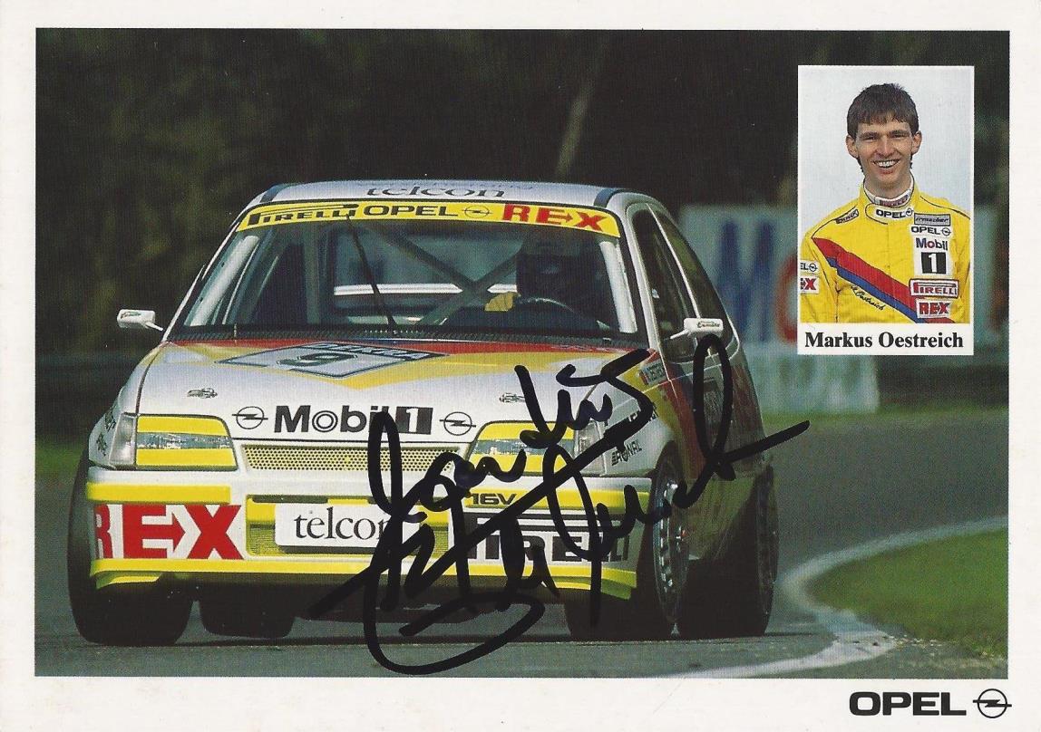 Autogramm Markus Oestreich Opel