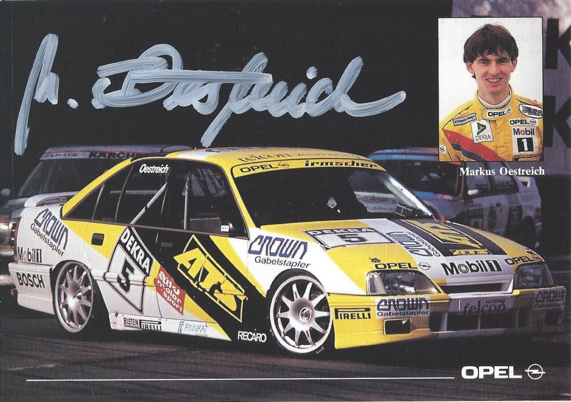 Autogramm Markus Oestreich Opel