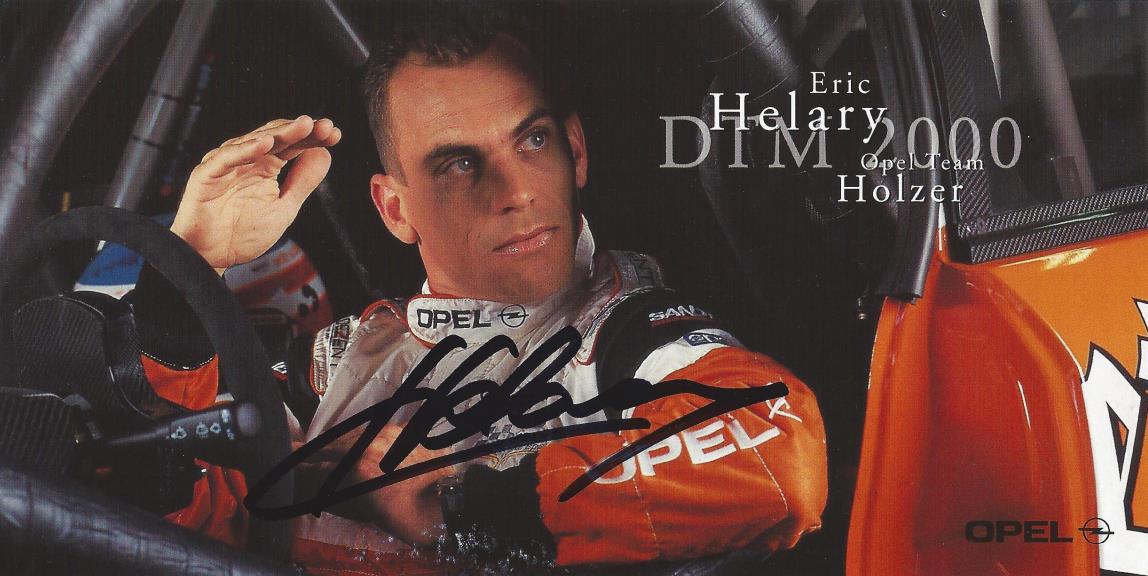 Autogramm Eric Hélary Opel