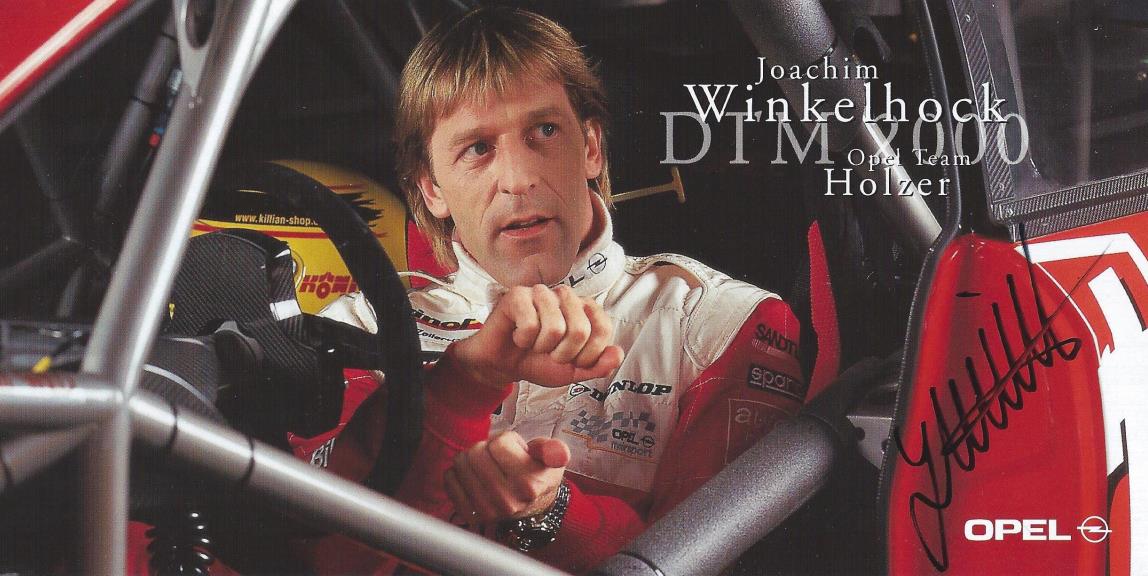 Autogramm Joachim Winkelhock Opel