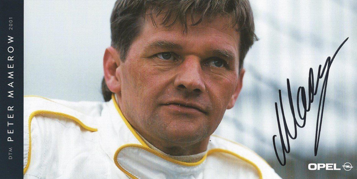 Autogramm Peter Mamerow Opel