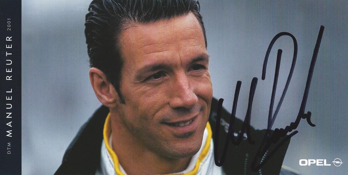 Autogramm Manuel Reuter Opel