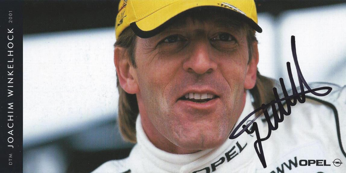 Autogramm Joachim Winkelhock Opel