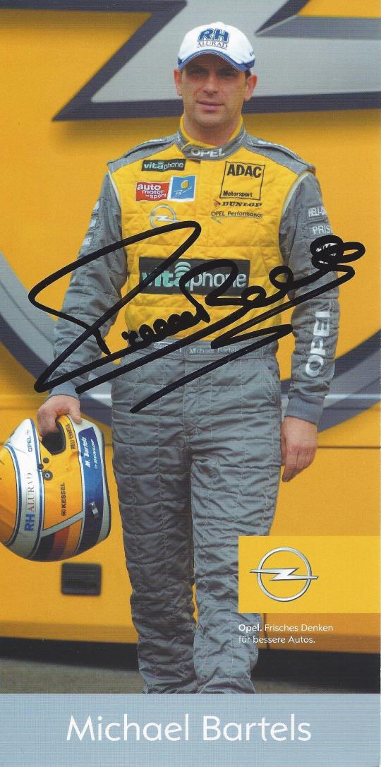 Autogramm Michael Bartels Opel