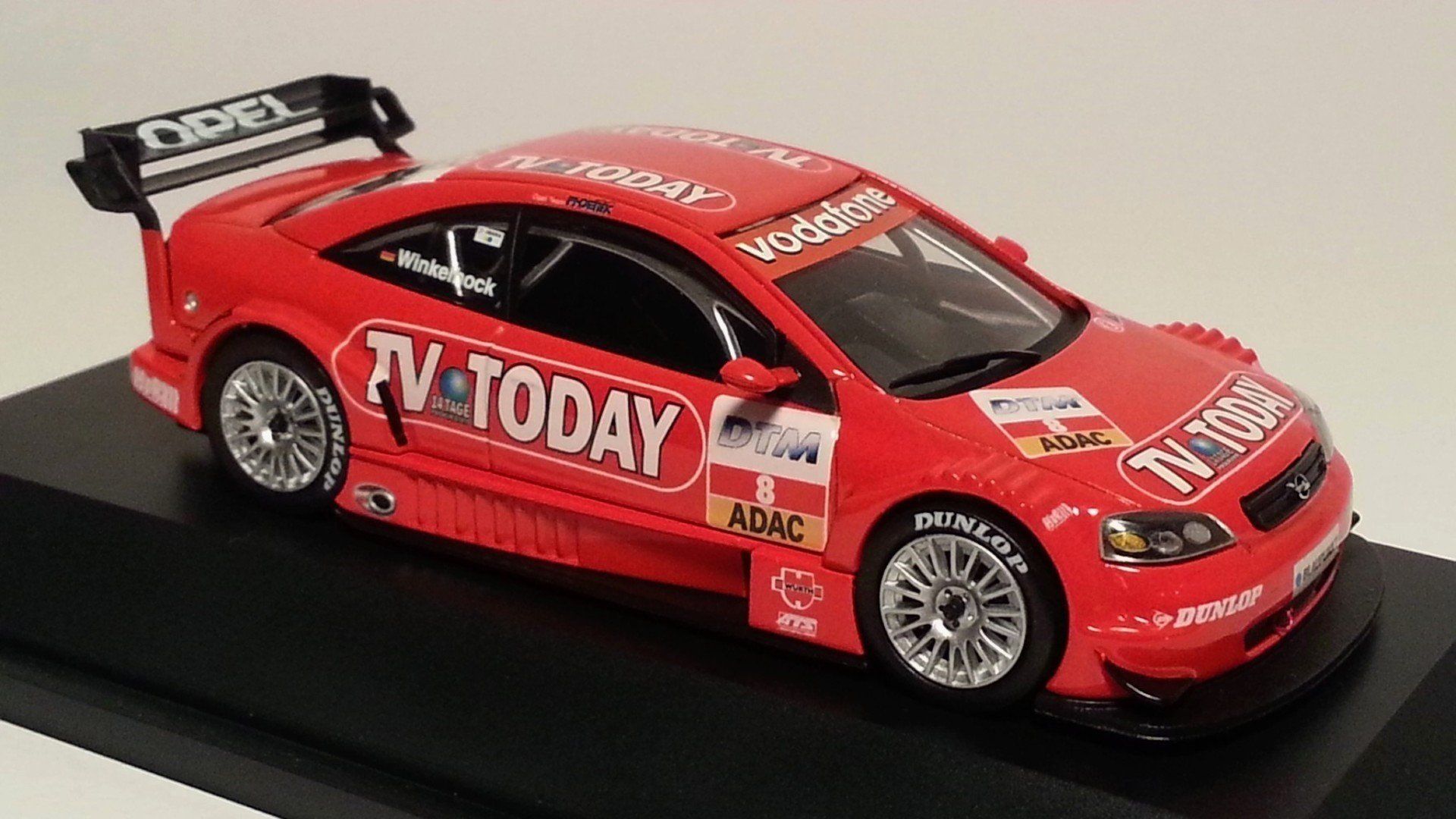 BTCC 1997, #8 John Cleland, Vauxhall Vectra, Team Vauxhall Sport, Onyx XT082