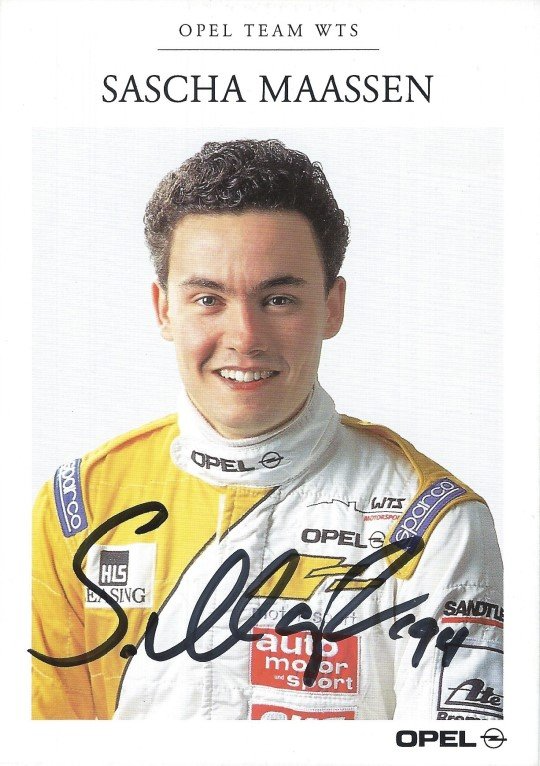 Autogramm Sascha Maassen Opel